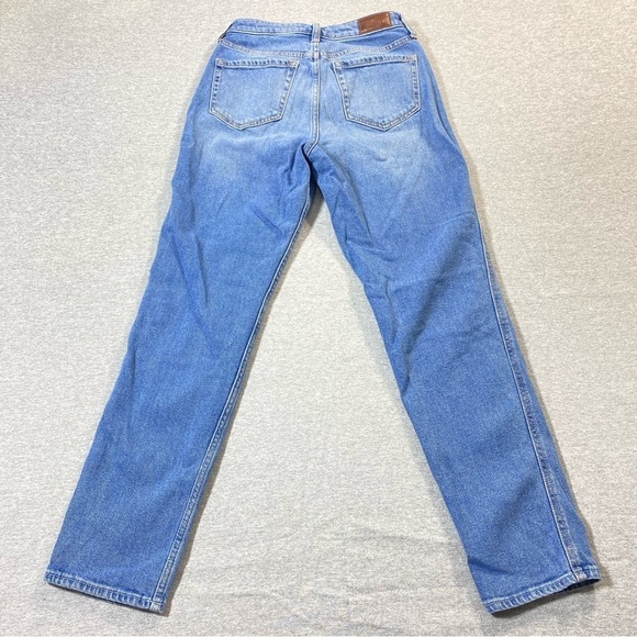 Hollister Mom Jeans Women's 5R Blue Ultra High Rise Stretch Casual Y2K Denim - Picture 5 of 14